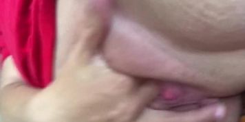 Cumming before parents arrive