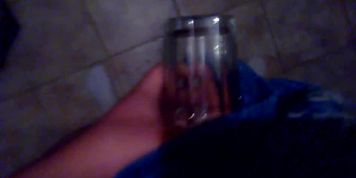 Cook piss during work