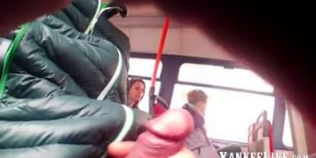 Two girls watch bus flasher