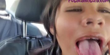 Oral climax in close-up detail (aleska nicole, izzy scandal, kenia gonzalez, luis garay, yanet fit)
