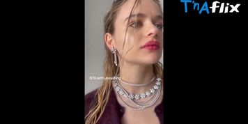 Joey King Breasts Scene  in Joey King Only Natural Diamonds Magazine - May 2024