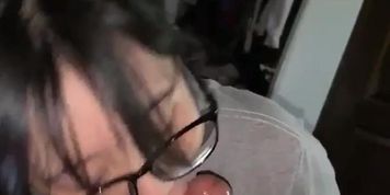 Thai girl blowjob big tits so good bro