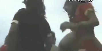 Girl Are Shaking Their Asses On A Hot Sexy Music Video