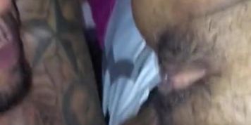 Chewing on Latina taste hairy pussy mhmhm (Fatpussy)