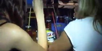 Girl Next door sucks dick on a night-out