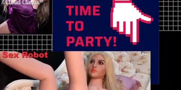 Sex Doll. Motor fucking and sucking and moving (Lina Paige)