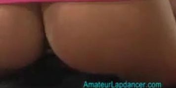 20yo blonde student does lapdance and blowjob