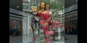 RUBBER-DOLL - bimbo slut ( cartoon ) (Alexandra Cat)