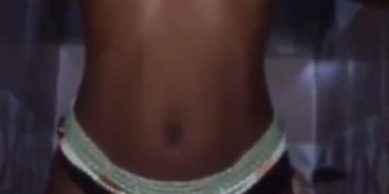 Huge nice  ebony boobs