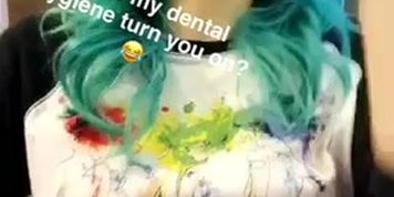 I&rsquo;ve taken so much weird toothbrushing content over the year.. by skellaborealis from OnlyFans | Coomer