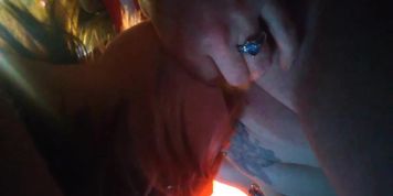Getting my dick sucked