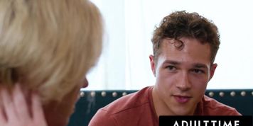 Adult Time - Busty Stepmother Dee Williams Caught Watching Porn Tries Gaping Anal With Big Dick Stepson