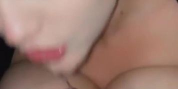 Huge Tits Bbw Wife Sucking Big Dick I Found Her At Meetxx.Com