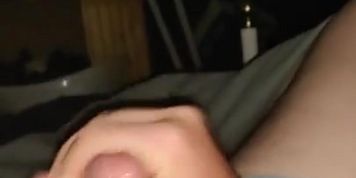 Cumming in boxers pov
