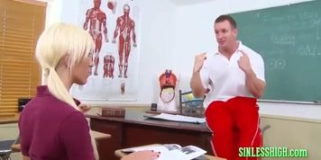 Willow loves punishment sex with teacher