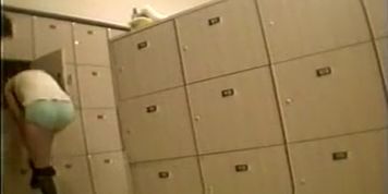 Asian girls lockers room