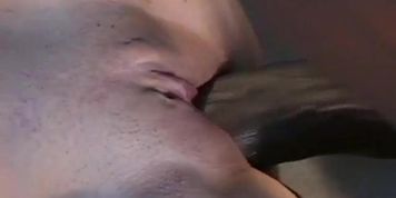White Slut Hammered by 2 Bbcs