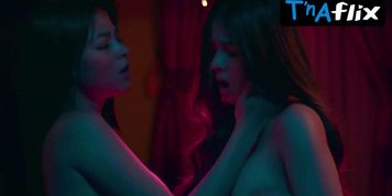 Aj Raval Lesbian,  Breasts Scene  in Us X Her