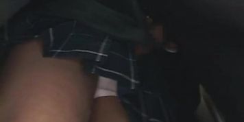 Helpless Schoolgirl Used On A Train
