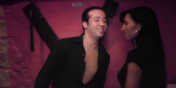 French beurette MILF Bettina anal sex in club libertin