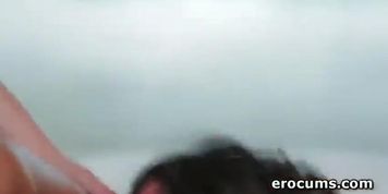 Model gives herself to passionate fuck on massage table