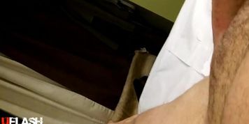 brazilian wax rough cock stroking