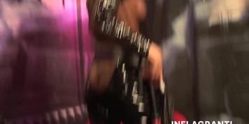 Superb mistress masturbating in POV