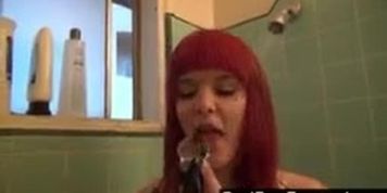 Surprising His Girlfriend Masturbating In The Shower