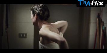 Alba Rohrwacher Breasts Scene  in Sworn Virgin