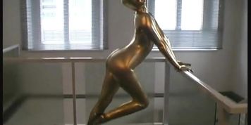 Spandex girl strips for you
