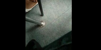 Teen Shoeplaying White Flats