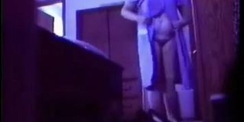 Great view of my mum nude. Hidden cam in bedroom