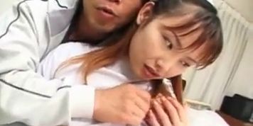 Rina Usui horny nurse takes patient dick in mouth and in pussy - More at hotajp.com