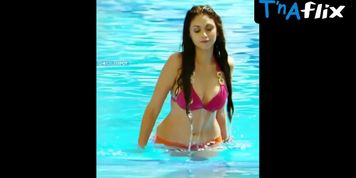 Aditi Rao Hydari Breasts,  Bikini Scene  in Aditi Rao Hydari Pool Bikini Video Clip