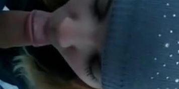  WHO wants the same sweet sucker? LITTLE blow job ON SNOW