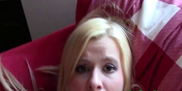 Pov teenager rides cock