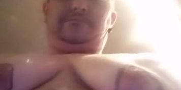 Fat Ftm Self-Humiliation And Fucking My Cunt With A Giant Squash While Writing On My Saggy Boobs