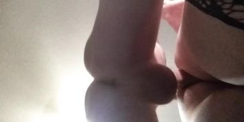 Anal by a huge cock