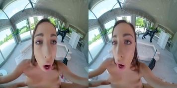 Petite Latina Teen Anastasia Brokelyn Is So Impressed With Your Rough Cock