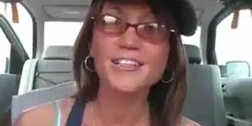 white girl gets dominated in public by black guy (Spring Thomas, Thomas Black)
