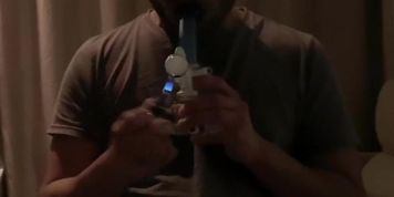 Blowing clouds at home