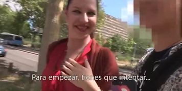 Clara hunts inexperienced dudes at college!