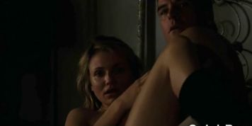 Cameron Diaz teases in lingerie