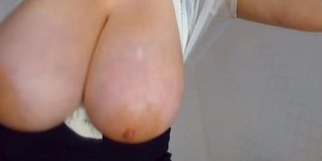 hanging tits