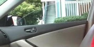 Car Flash Blonde Milf BBC