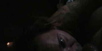 Hornby bitch sucking my big dick
