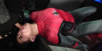 Alina Lopez Spidergirl Is Dominated By Monster Dick