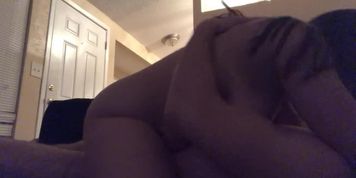 Shy Big Titty Latina rides dick and gets fucked until she cums HARD