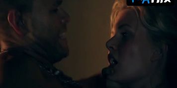 Bonnie Sveen Breasts Scene  in Spartacus