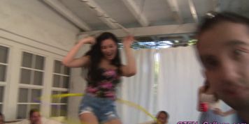 Party college teens fuck